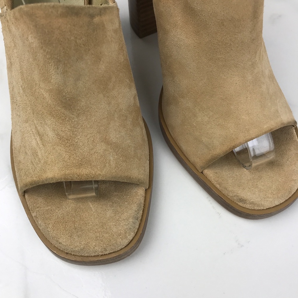 Rag & Bone Suede Stacked Block Heels Myra 37.5 - image 8